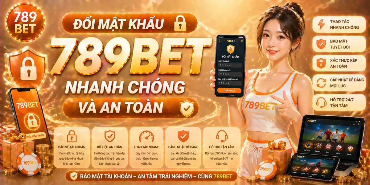 Đổi mật khẩu 789bet nhanh chóng và an toàn